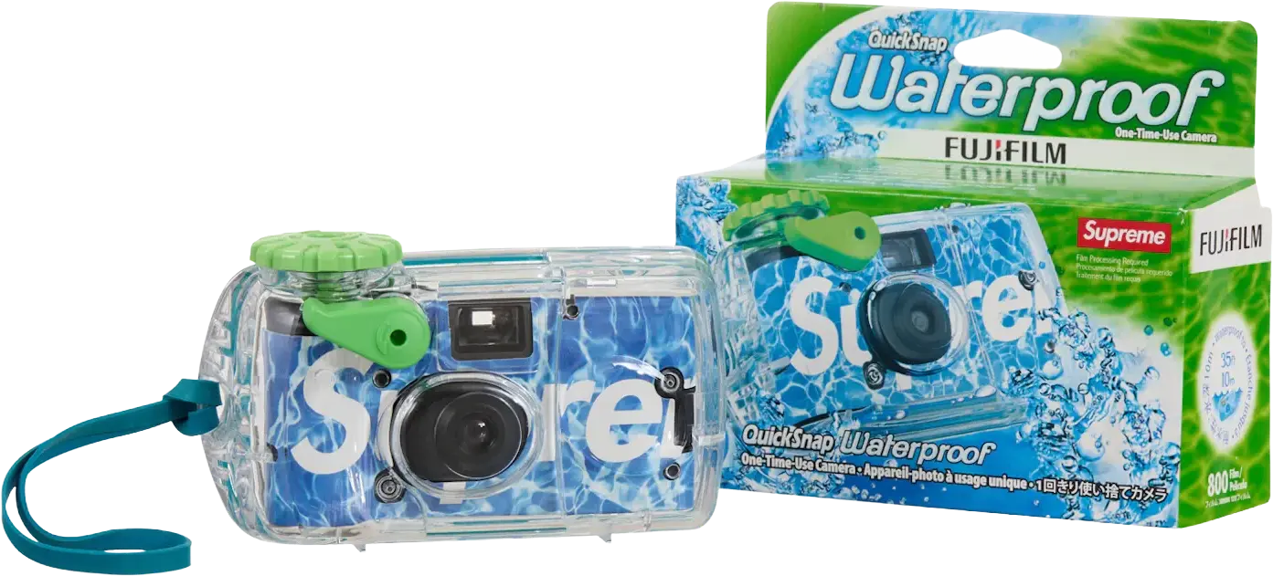 Supreme FujiFilm Waterproof Camera Blue